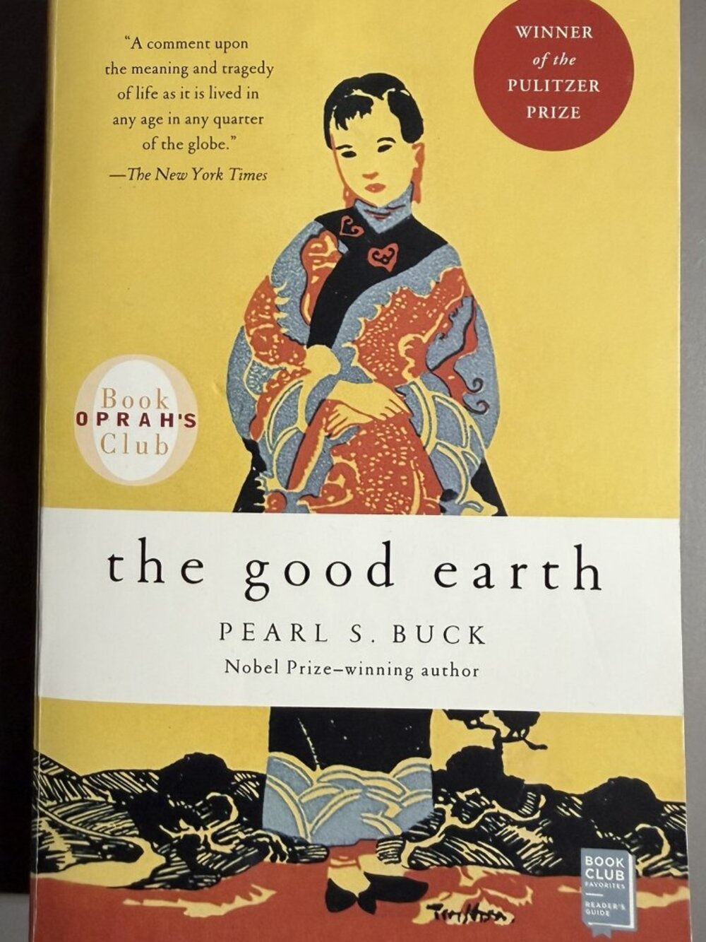 The Good Earth by Pearl S. Buck. Trade Paperback. Classic Fiction.